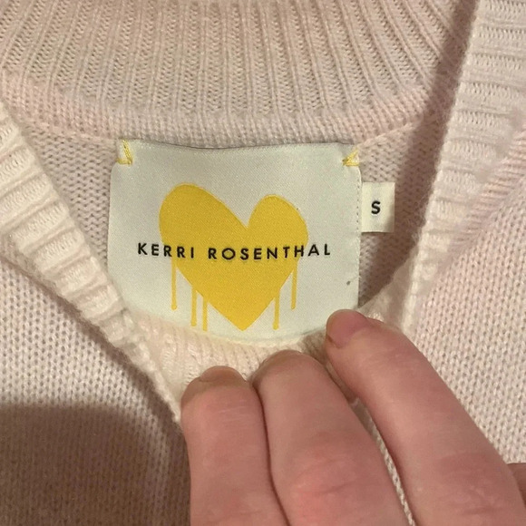 KERRI ROSENTHAL good roots vegetable cashmere sweater - Picture 6 of 8